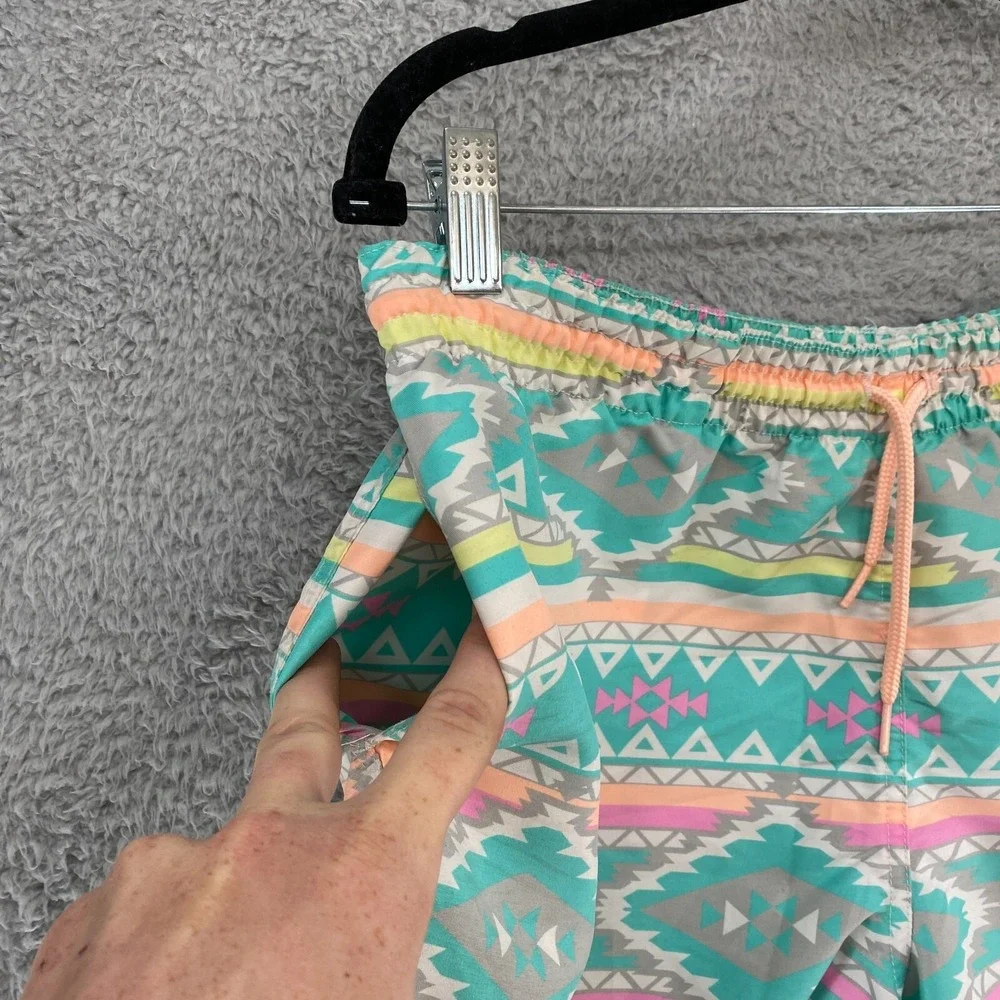 Chubbies Swim Trunks Mens XL Aztec Neon Colorful Summer Beach Swim‎ Shorts USA